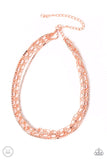 Paparazzi Glitter and Gossip - Copper Necklace
