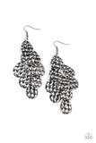 Paparazzi Instant Incandescence - Black Earrings