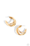 Paparazzi HOOP of the Day - Gold Hoop Earrings