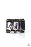 Paparazzi Heads Or MERMAID Tails - Purple Wrap Bracelet