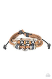 Paparazzi Hello Hiker - Brown Bracelet