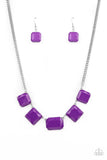 Paparazzi Instant Mood Booster - Purple Necklace