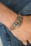 Paparazzi Hello Hiker - Brown Bracelet