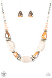 Paparazzi In Good Glazes - Brown Necklace
