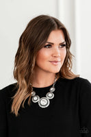 Paparazzi Global Glamour - White Necklace