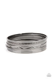 Paparazzi Stackable Style - Black Bracelet