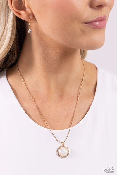 Paparazzi Pixie Potential - Gold Necklace