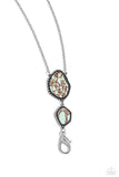 Paparazzi Desert Darling - Blue Lanyard Necklace
