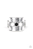 Paparazzi Dusky Dunes - White Ring