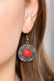 Paparazzi Garden Glade - Red Necklace