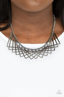 Paparazzi Metro Mirage - Black Necklace