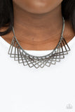 Paparazzi Metro Mirage - Black Necklace