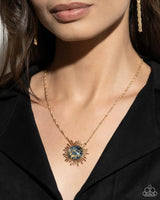 Paparazzi Sunburst Surprise & Fairytale Foil - Blue/Gold Set