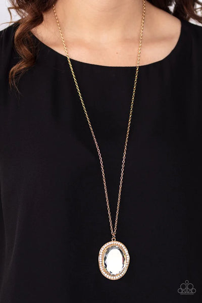 Paparazzi REIGN Them In - Gold Necklace