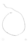 Paparazzi Serenity Strand - Silver Necklace