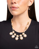 Paparazzi Coil Charisma - Gold Necklace