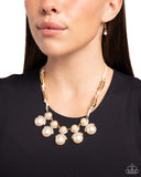 Paparazzi Coil Charisma - Gold Necklace