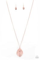 Paparazzi Changing Leaves - Copper Necklace