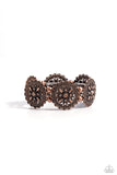 Paparazzi Leave of Lace - Copper Bracelet