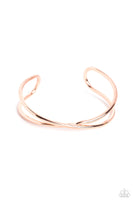 Paparazzi Teasing Twist - Copper Bracelet