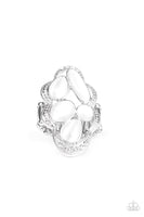 Paparazzi Cherished Collection - White Ring