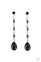 Paparazzi Must Love Diamonds - Black Post Earrings