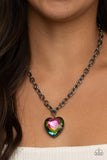 Paparazzi Flirtatiously Flashy - Multi Necklace