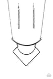 Paparazzi Egyptian Edge - Black Necklace