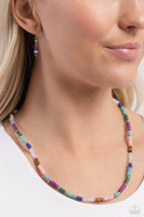 Paparazzi Oasis Outline - Multi Necklace