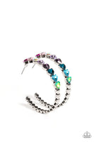 Paparazzi Hypnotic Heart Attack - Multi Hoop Earrings