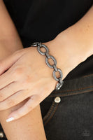 Paparazzi Industrial Amazon - Black Bracelet