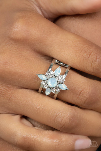 Paparazzi Opal Orchards - White Ring