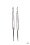 Paparazzi Flavor of the SLEEK - White Post Earrings