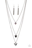 Paparazzi Follow the LUSTER - Black Necklace