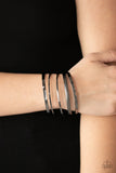 Paparazzi Stackable Style - Black Bracelet