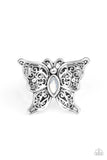 Paparazzi Flutter Flavor - White Ring