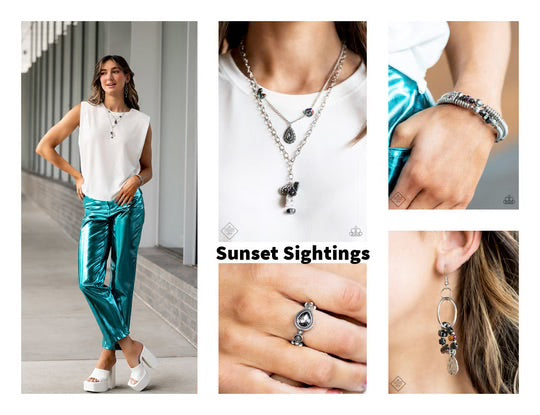 Paparazzi Sunset Sightings - Fashion Fix Complete Set - November 2022