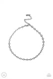 Paparazzi Keepin it Chic - Black Choker Necklace
