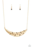 Paparazzi Say You QUILL - Multi Necklace