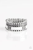 Paparazzi Super Summer - White Ring