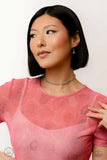 Paparazzi Classy Couture - White Choker Necklace