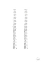 Paparazzi Stellar Starlight - Black Post Earrings