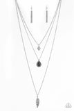 Paparazzi Fly The Coop - Black Necklace
