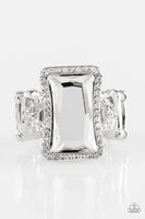 Paparazzi Glamour Icon - White Ring
