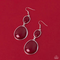 Paparazzi Soulful Samba - Red Earrings