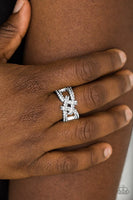 Paparazzi Can Only Go UPSCALE From Here - White Ring