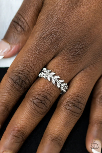 Paparazzi Harvest Haven - White Ring