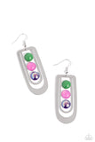 Paparazzi Layered Lure - Multi Earrings
