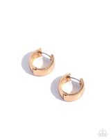 Paparazzi Signature Sheen - Gold Hoop Earrings