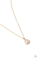 Paparazzi Top-Notch Trinket - Gold Necklace